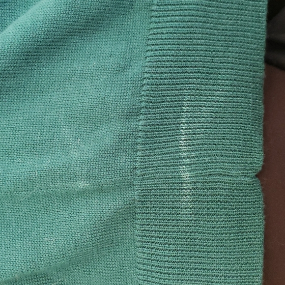 KUT From The Kloth Teal Square Shoulder Sweater - Picture 7 of 7